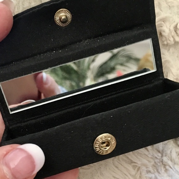 🆕 Beaded Satin Evening Bag w/Lipstick Case - Picture 6 of 7